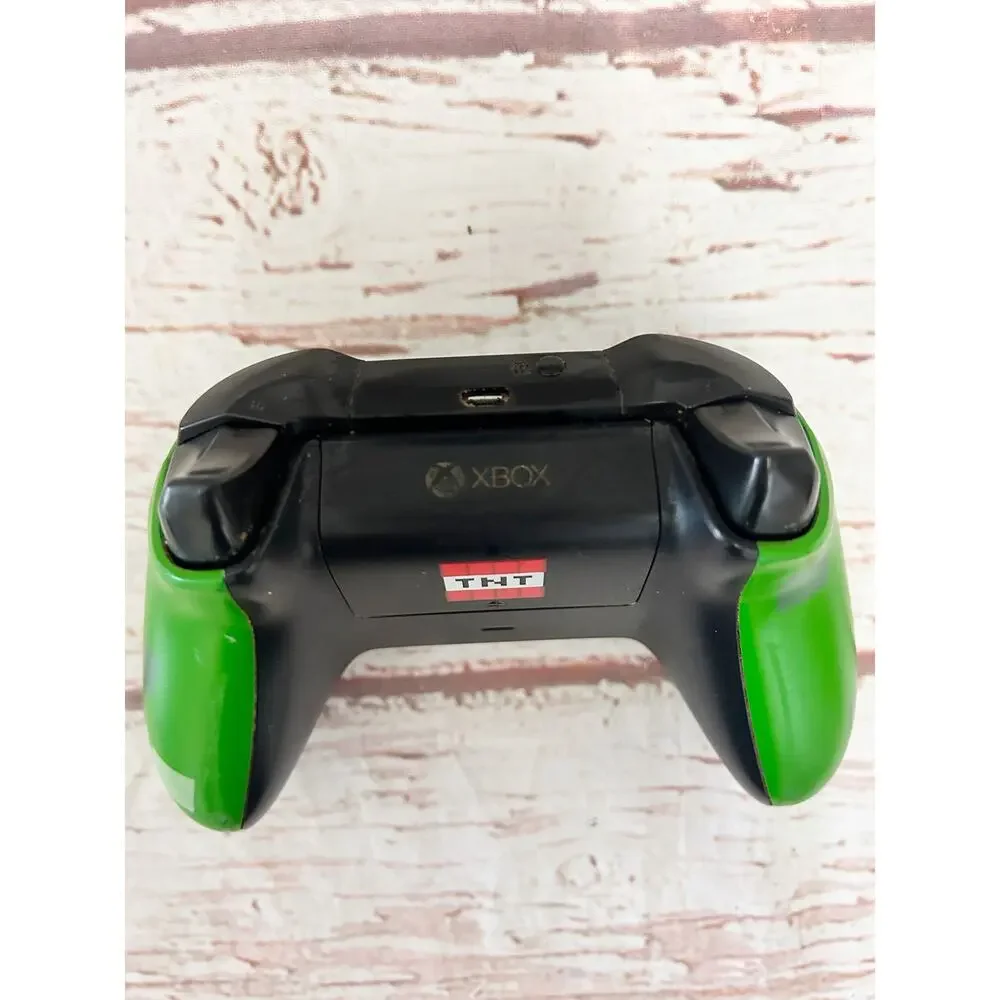 MICROSOFT Xbox One Wireless Controller Minecraft Creeper Edition Green Black